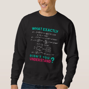 Sweatshirt Formule physique : blague