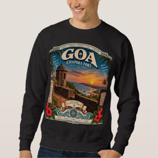 Sweatshirt Fort de Chapora — Sentinelle du coucher de soleil 