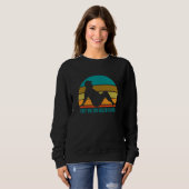 Sweatshirt Fort Walton Beach Floride Graisse Boire (Devant entier)