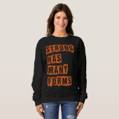 Sweatshirt Forte a plusieurs formes (Devant entier)