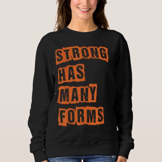 Sweatshirt Forte a plusieurs formes (Devant)
