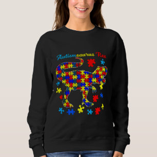 Sweatshirt Forte Sensibilisation sur l'autisme Dinosaur Autis
