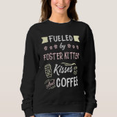 Sweatshirt Foster Kitten Secourir Maman Café (Devant)