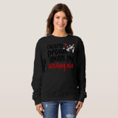 Sweatshirt Fou Fier Toujours Loud Bowling Maman Bowler Mère (Devant entier)