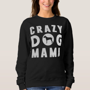 Sweatshirt Fou Pitbull Dog Mama
