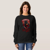 Sweatshirt Found My Valentine Design Doberman Valentines Day (Devant entier)