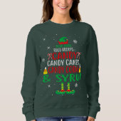 Sweatshirt Four Main Food Groups Elf Buddy Christmas Pajama X (Devant)
