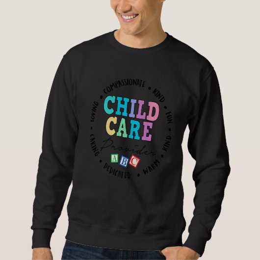 Sweatshirt Fournisseur de services de garde d'enfants Directe (Devant)