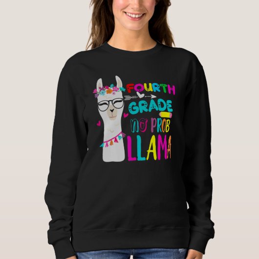 Sweatshirt Fourth Grade Teacher Student Back To School No Pro (Devant)