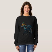 Sweatshirt Fox Animal Animal Motif Fox (Devant entier)