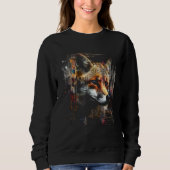 Sweatshirt Fox  Animal Fox 5 (Devant)