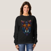 Sweatshirt Fox  Art Animal Fox (Devant entier)