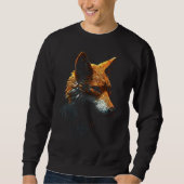 Sweatshirt Fox Artwork Animal Animal Fox 4 (Devant)