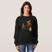 Sweatshirt Fox Artwork  Animal  Animal Fox 4 (Devant entier)