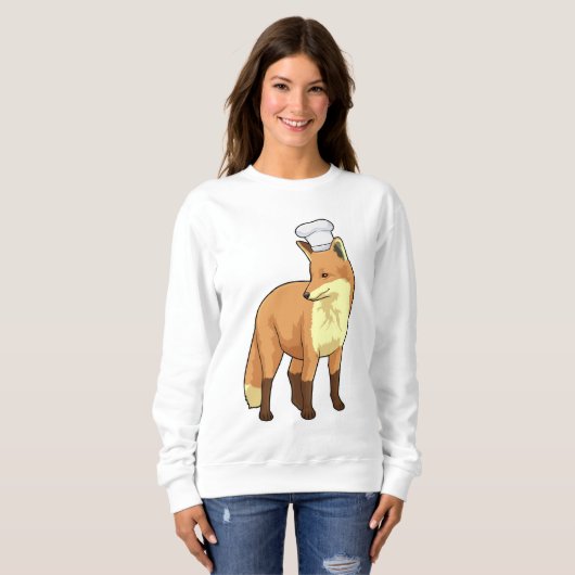 Sweatshirt Fox as Cook (Devant entier)