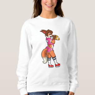 Sweatshirt Fox at Football Sports