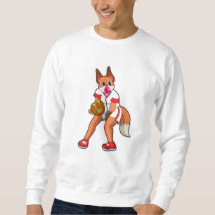 Sweatshirt Fox au baseball avec gant de baseball
