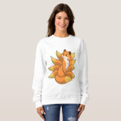 Sweatshirt Fox avec 9 queues Fox (Devant entier)