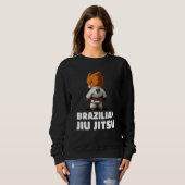 Sweatshirt Fox Brazilian Jiu Jitsu and Grappling (Devant entier)