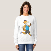 Sweatshirt Fox comme coureur à Running (Devant entier)