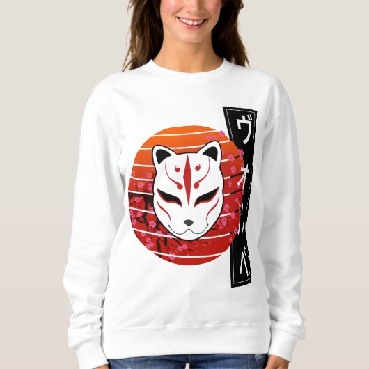 Sweatshirt fox design (Devant)