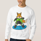Sweatshirt Fox en Snowboard avec Snowboard (Devant)