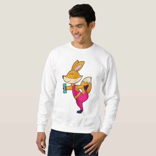 Sweatshirt Fox Fitness Dumbbell (Devant entier)