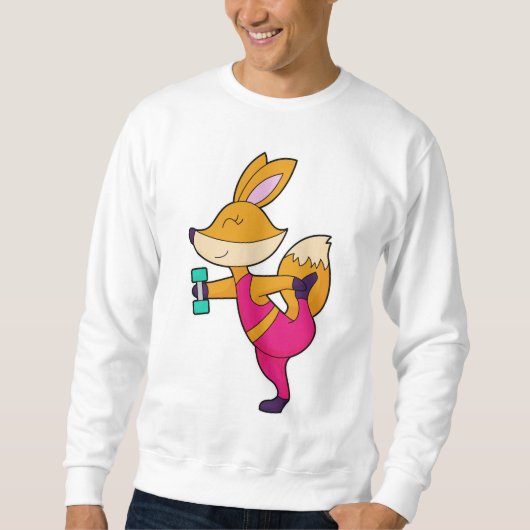 Sweatshirt Fox Fitness Dumbbell (Devant)