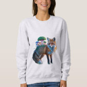 Sweatshirt Fox Forest Fusion – Surreal Nature Art (Devant)