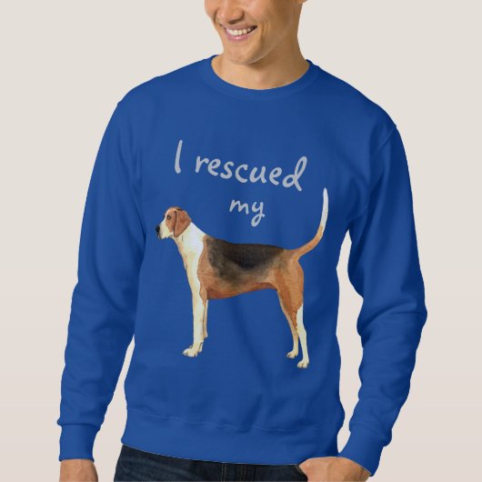 Sweatshirt Fox-hound américain de délivrance (Devant)