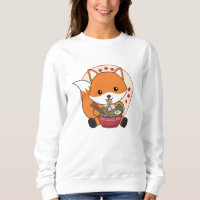 Fox Propulsé Par Ramen Cute Kawaii Foxes