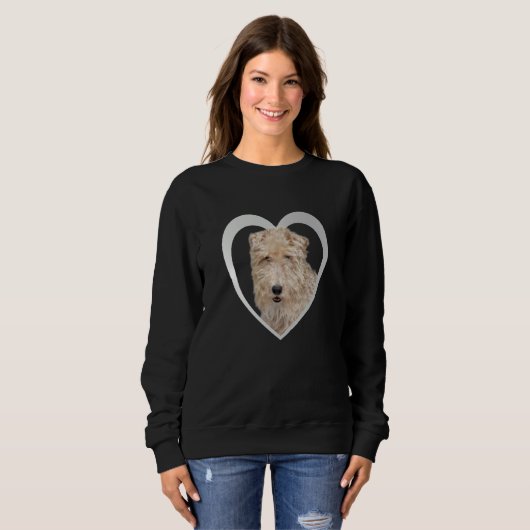 Sweatshirt Foxterrier  Dog Heart   Drahthaar  Fox Terrier  2 (Devant entier)