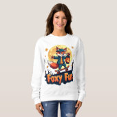 Sweatshirt Foxy Fun Halloween Skate Tee (Devant entier)