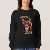 Sweatshirt Foxy Lady | Cute Fox (Devant)
