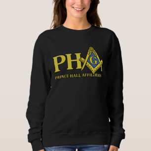 Sweatshirt Franc-Maçon Affiliation PHA Prince Hall