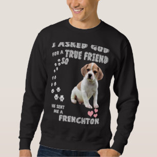 Sweatshirt Français Bulldog Beagle Mix Chien Maman Papa Costu