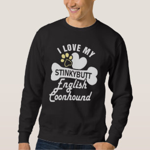 Sweatshirt Français Coonhound Dog Anglais Coonhound