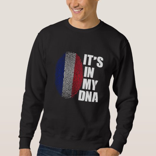 Sweatshirt France French Flag Paris French Parents Travel Gui (Devant)