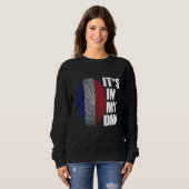 Sweatshirt France French Flag Paris French Parents Travel Gui (Devant entier)