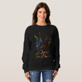 Sweatshirt France Paris Eiffel Tower je t'aime (Devant entier)