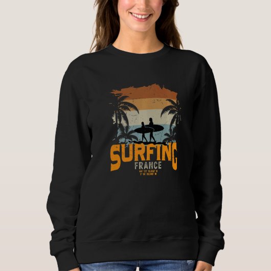 Sweatshirt France Surf 2 (Devant)