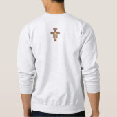 Sweatshirt franciscain Deus Meus et Omnia (Dos)