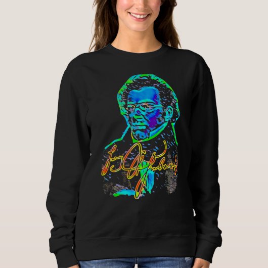 Sweatshirt Franz Schubert Compositeur autrichien (Devant)