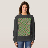 Sweatshirt Fraternité grecque élégante Noël 1908 (Devant entier)