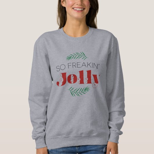 Sweatshirt Freakin' Jolly (Devant)