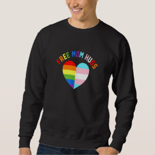 Sweatshirt Free Maman Hugs Free Mom Hugs Inclusive Pride Lgbt
