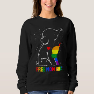 Sweatshirt Free Mom Hugs Rainbow Heart Gay pride Lgbt _3