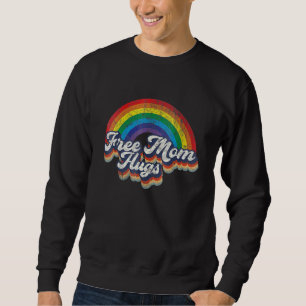 Sweatshirt Free Mom Hugs Rainbow Heart Lgbt Pride Mois 1