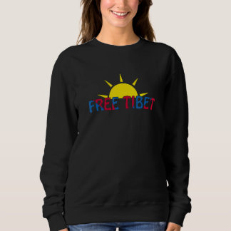 Sweatshirt Freedom for Tibet - Free Tibet