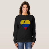 Sweatshirt Freedom Independence Faith In God Christian Colom (Devant entier)
